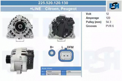 CV PSH 225520120130 -  Генератор